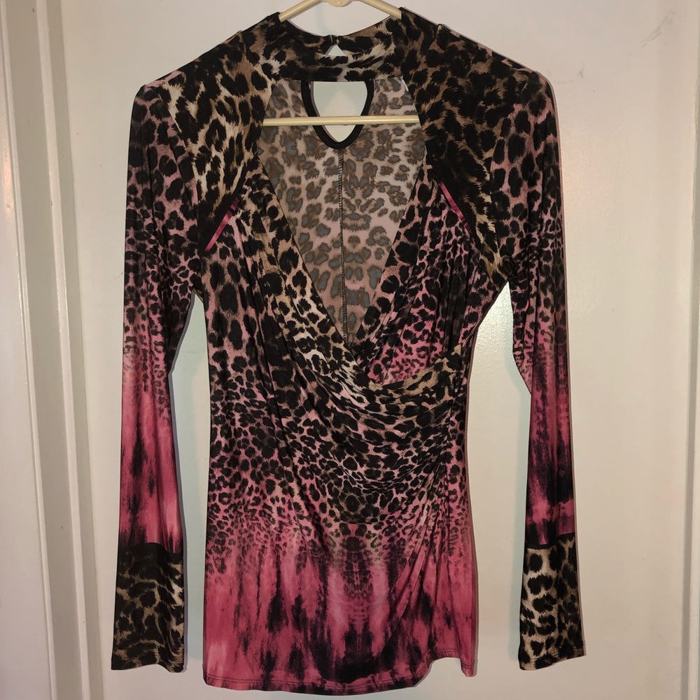 Women’s animal print top